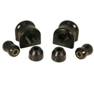Jeep Wrangler Swaybar Bushing Kit - Front - Rugged Ridge - 30.5mm - Black - `97-`06